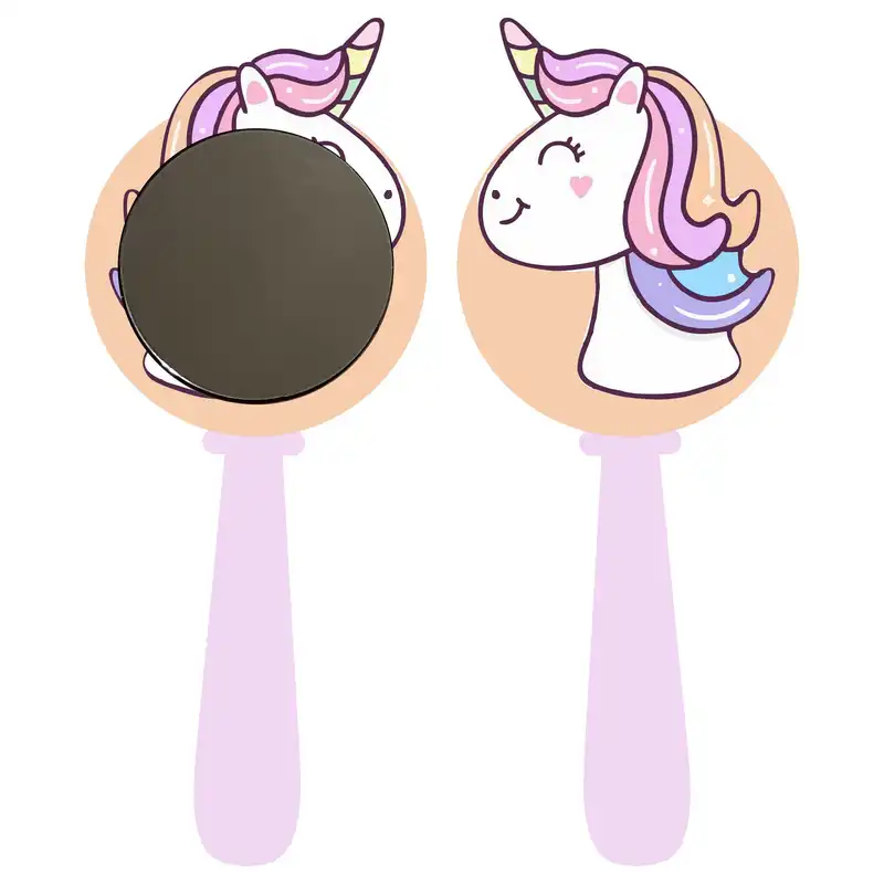 آینه آرایشی مدل تک شاخ یونیکورن کد 09