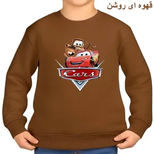 سویشرت بچگانه مدل ماشین ها کد 4