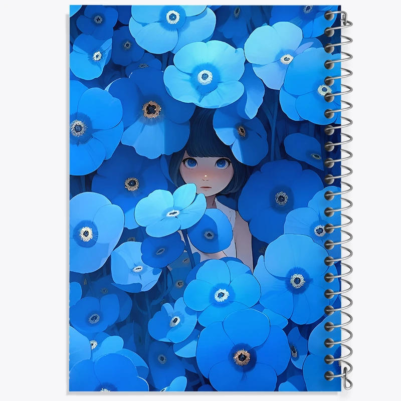 دفتر مشق 50 برگ خندالو طرح دخترانه کد N3494