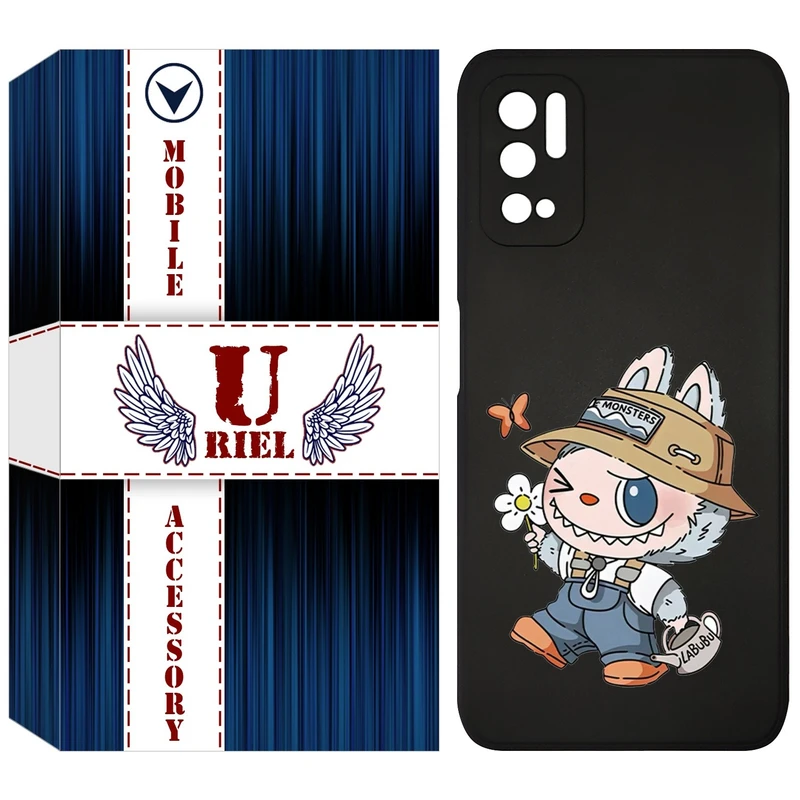 کاور یوریل قاب مدل KSH کد 111 طرح عروسک لبوبو مناسب برای گوشی موبایل شیائومی Poco M3 Pro / Redmi Note 10 5G / Note 11 SE