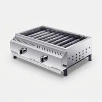 کباب پز گازی آتش&zwnj; مهر مدل steel55