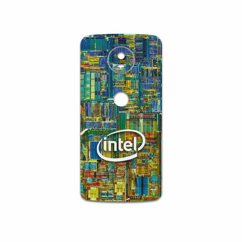 برچسب پوششی ماهوت مدل Intel Brand مناسب برای گوشی موبایل موتورولا Moto G5S