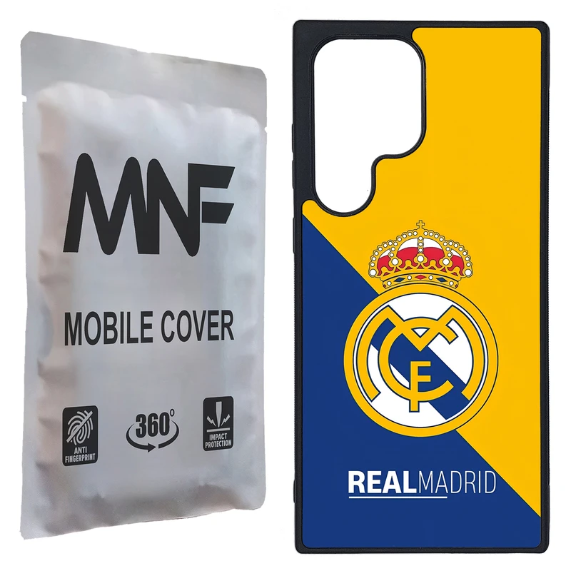 کاور ام ان اف طرح Real Madrid کد P-218 مناسب برای گوشی موبایل سامسونگ Galaxy S23 Ultra