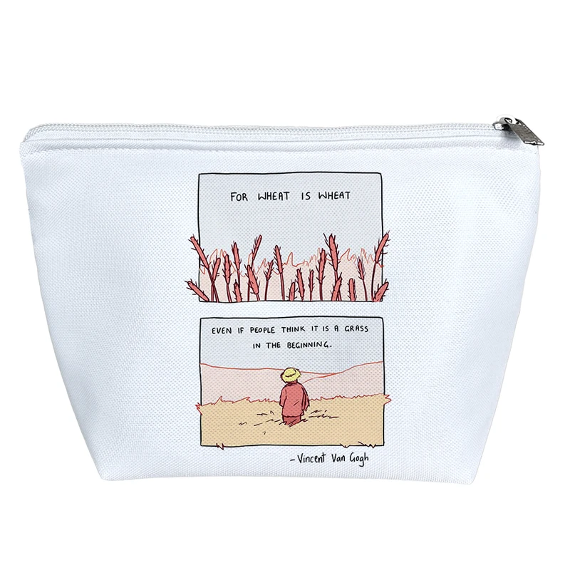 کیف لوازم آرایش دخترانه خندالو مدل ونسان ونگوگ کد H485