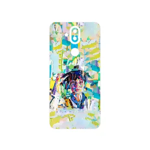 MAHOOT Collage of Women Portrait 1 Cover Sticker for Nokia 8.1