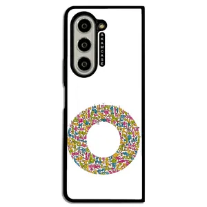 AKAM AMC-WSGZFOLD5-ALPHADOODLEBET-15 Cover For Samsung Galaxy Z Fold 5