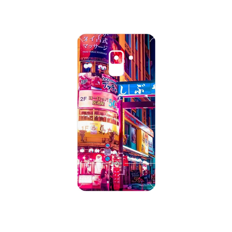 برچسب پوششی ماهوت مدل Tokyo City مناسب برای گوشی موبایل سامسونگ Galaxy A8 2018