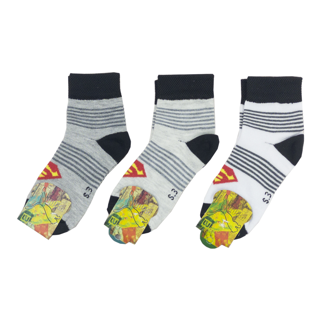 جوراب دخترانه کد 87316 مجموعه سه عددی