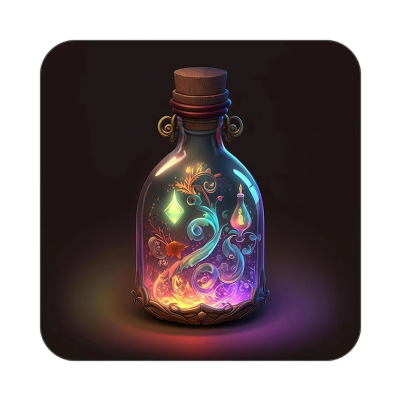 زیر لیوانی کاکتی طرح هری پاتر Harry Potter مدل mp41775