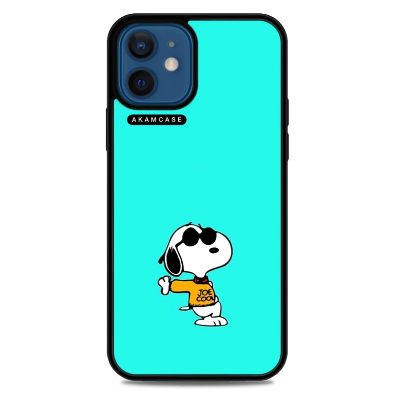 کاور آکام مدل AMC-WA12M-SNOOPY-33 مناسب برای گوشی موبایل اپل iPhone 12 Mini