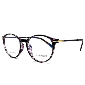 فریم عینک طبی گرد زنانه مدل l131s مناسب صورتهای بیضی مربع مثلث