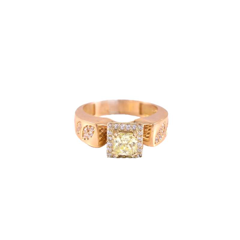 انگشتر طلا 18 عیار زنانه مدل جولیا