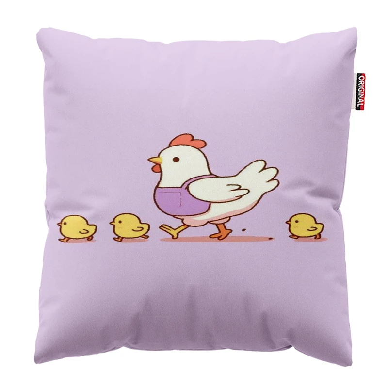 کوسن پاد آفرین مدل مرغ کد 1574 سایز 30*30 سانتی متر