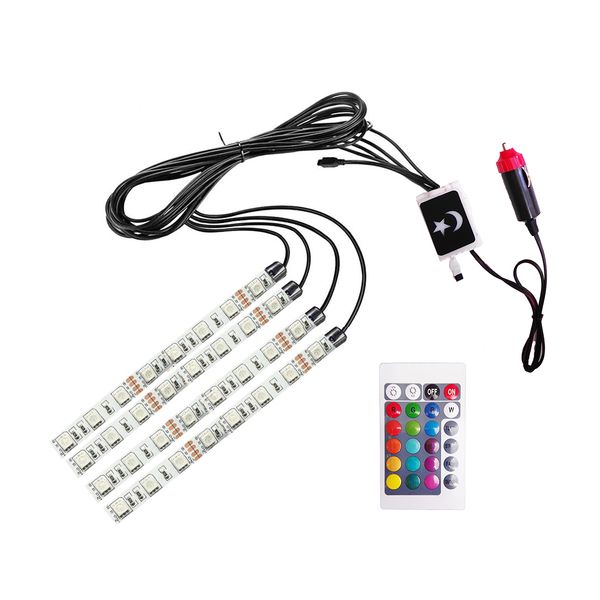 چراغ زیر پایی خودرو مدل RGB moonstar چراغ زیر پایی خودرو مدل RGB moonstar