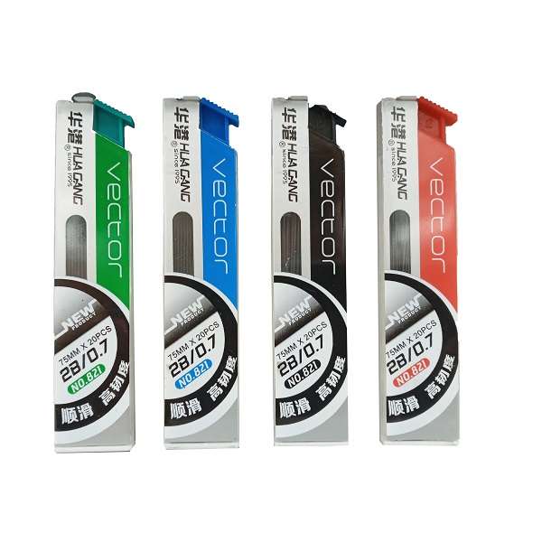 نوک مداد نوکی 0.7 میلی متری کد 20 بسته 4 عددی نوک مداد نوکی 0.7 میلی متری کد 20 بسته 4 عددی