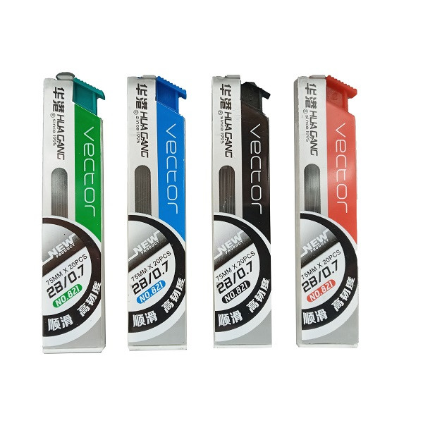 نوک مداد نوکی 0.7 میلی متری کد 20 بسته 4 عددی نوک مداد نوکی 0.7 میلی متری کد 20 بسته 4 عددی