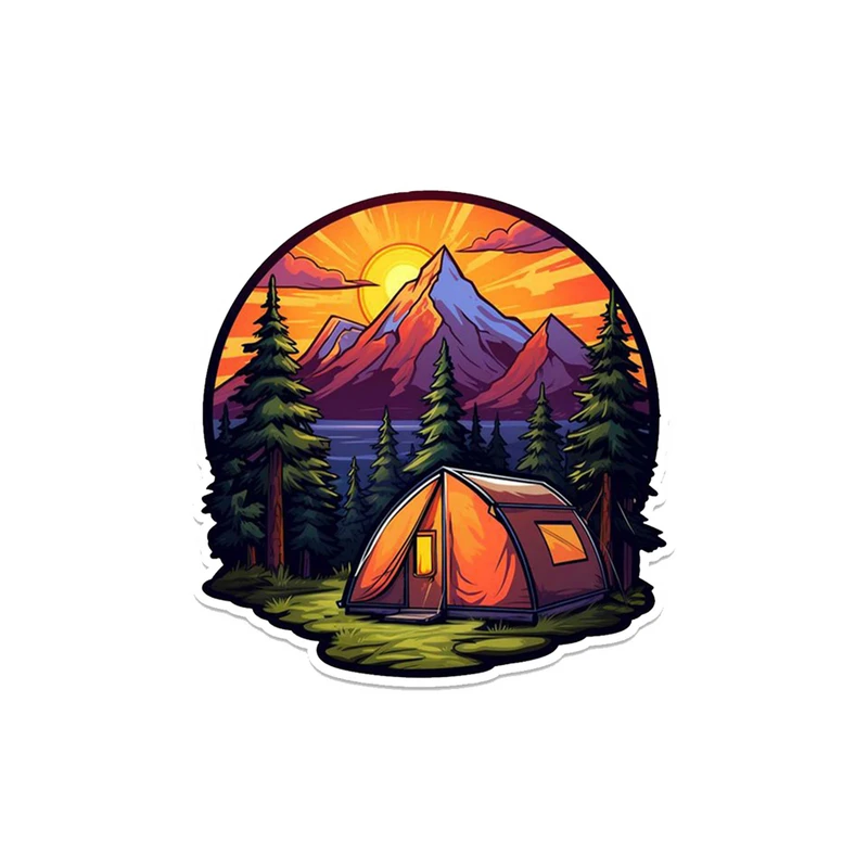 استیکر پارچه و لباس پاد آفرین مدل فانتزی طرح طبیعت کد 0192