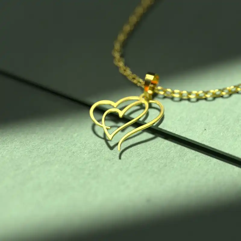 گردنبند طلا 18 عیار زنانه مدوپد مدل اشک کد CA10927