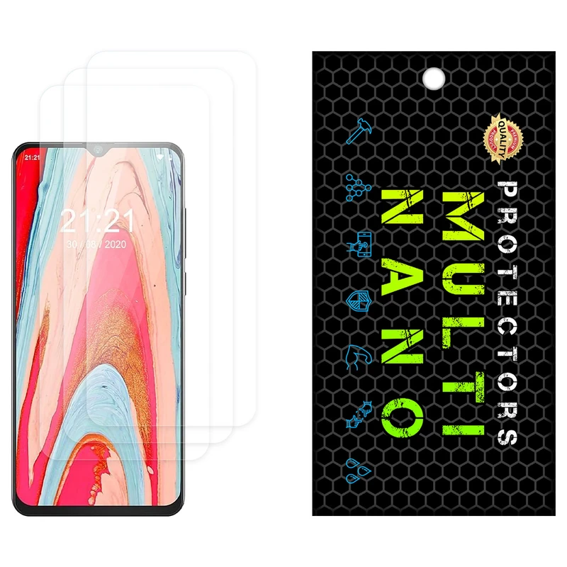 محافظ صفحه نمایش مولتی نانو مدل X-S3N مناسب برای گوشی موبایل کوبوت Note 20 Pro بسته سه عددی