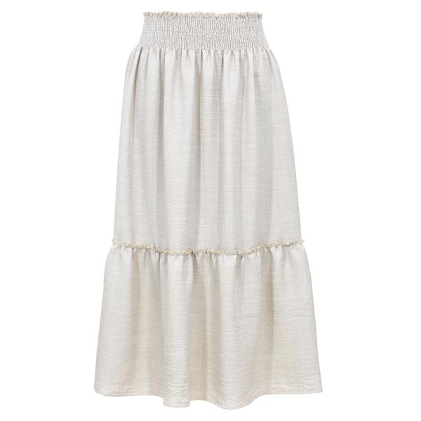 دامن چین‌دار زنانه دل آویز مدل H381