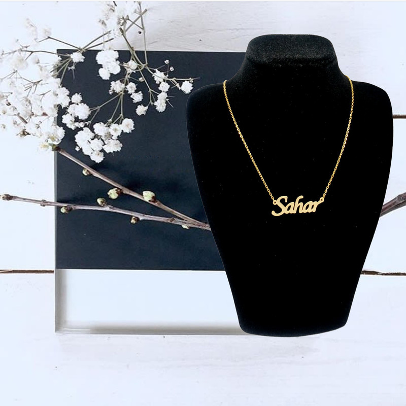 گردنبند نقره زنانه آی جواهر مدل سحر کد N893