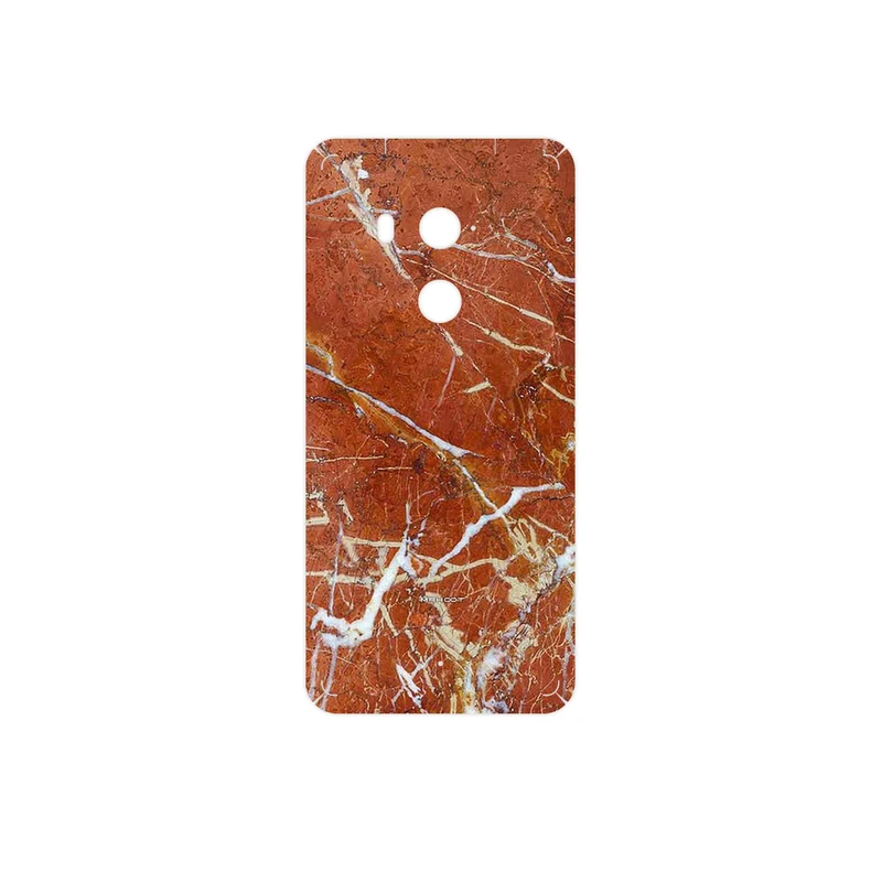 برچسب پوششی ماهوت مدل Red Marble مناسب برای گوشی موبایل اچ تی سی U11 Plus