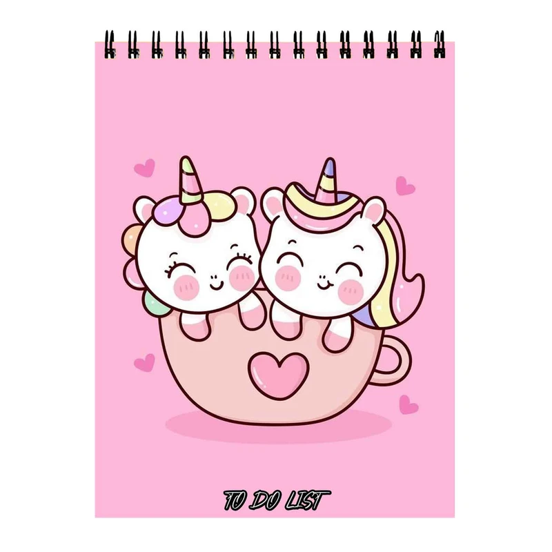 دفتر برنامه ریزی 50 برگ طرح گربه های بامزه کد 291