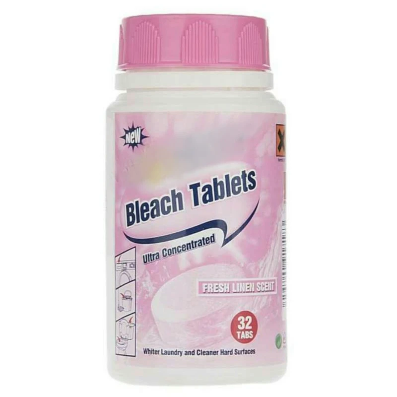قرص ضد عفونی کننده سطوح  بلیچ مدل ultra concentrated بسته 32 عددی