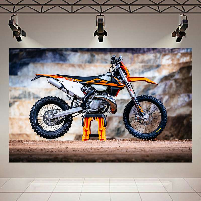 تابلو بوم طرح موتور کراس مدل KTM EXC TPI کد AR3072