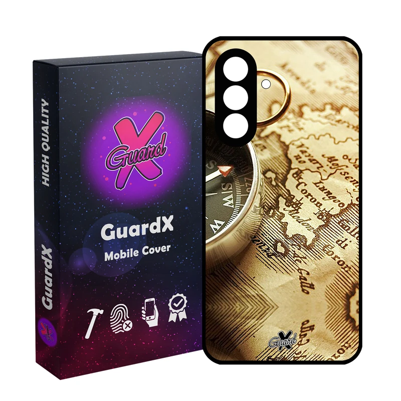 کاور گارد ایکس طرح نقشه مدل 10287 مناسب برای گوشی موبایل سامسونگ Galaxy S24 FE