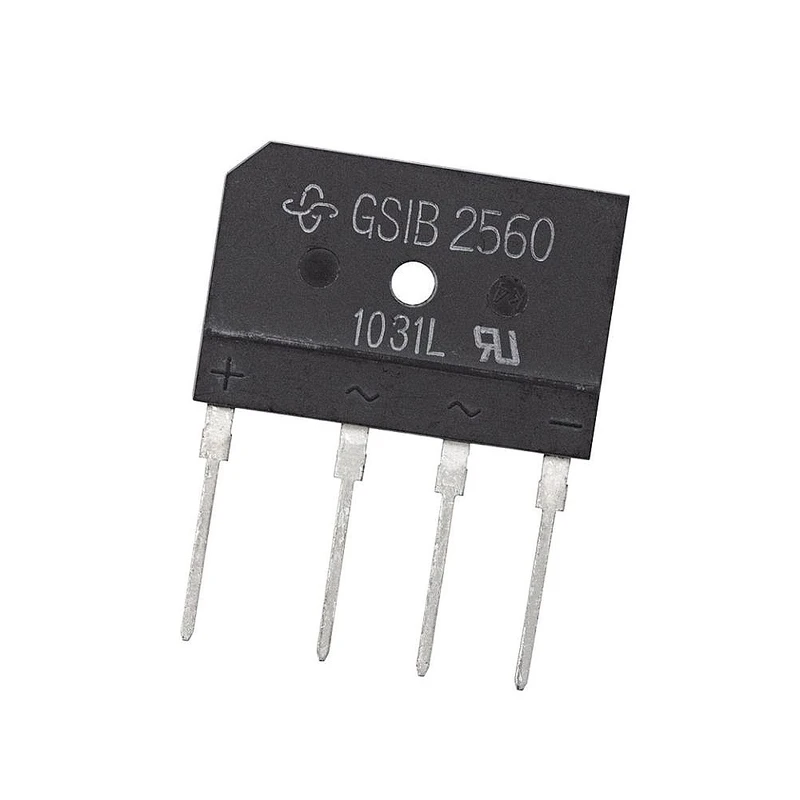 پل دیود 600 ولت 25 آمپر مدل GSIB2560