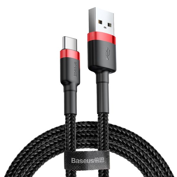 کابل تبدیل USB به USB-C باسئوس مدل CATKLF-C91 Cafule طول 2 متر