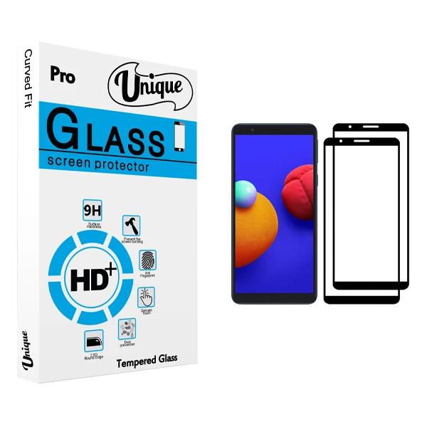 محافظ صفحه نمایش يونيک مدل +Clear مناسب برای گوشی موبایل سامسونگ Galaxy A01 Core بسته دو عددی