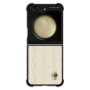 AKAM AMC-WSGZFLIP5-TRICOT-10 Cover For Samsung Galaxy Z Flip 5