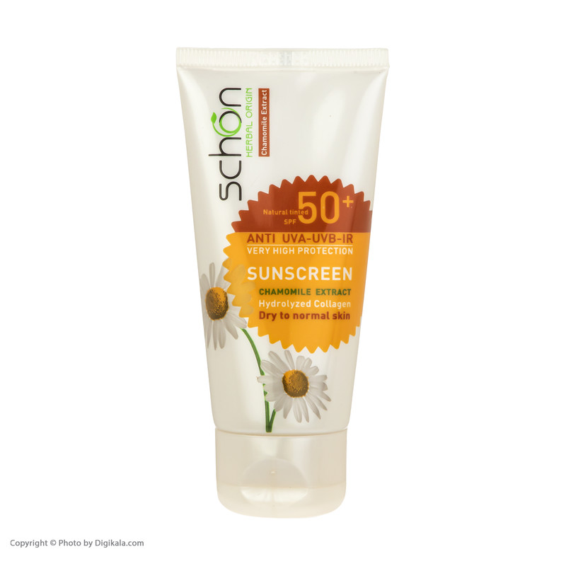 کرم ضد آفتاب شون با رنگ طبیعی +SPF50 کرم ضد آفتاب شون با رنگ طبیعی +SPF50
