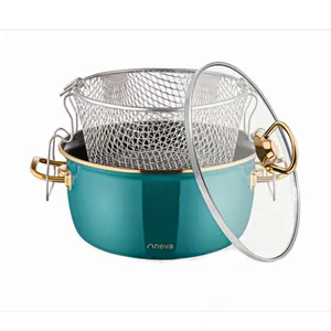 قابلمه سرخ کن نوا مدل N3174 سایز 24 سانتی متر