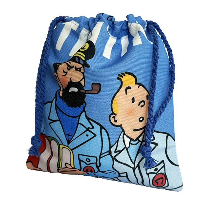 کیسه هدیه مدل تن تن و هادوک در آغاز سفر به ماه جمع شونده