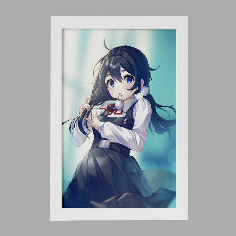 تابلو خندالو مدل کیتاشیراکاوا انیمه فروشگاه تاماکو Tamako Market  کد 22470