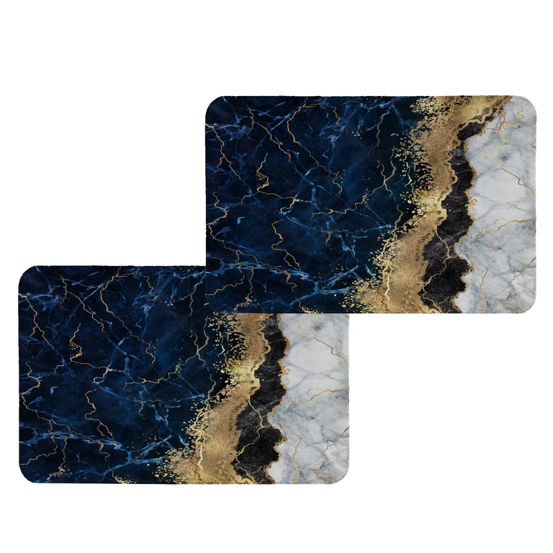 زیربشقابی طرح سنگ کد 8474 مجموعه 2 عددی