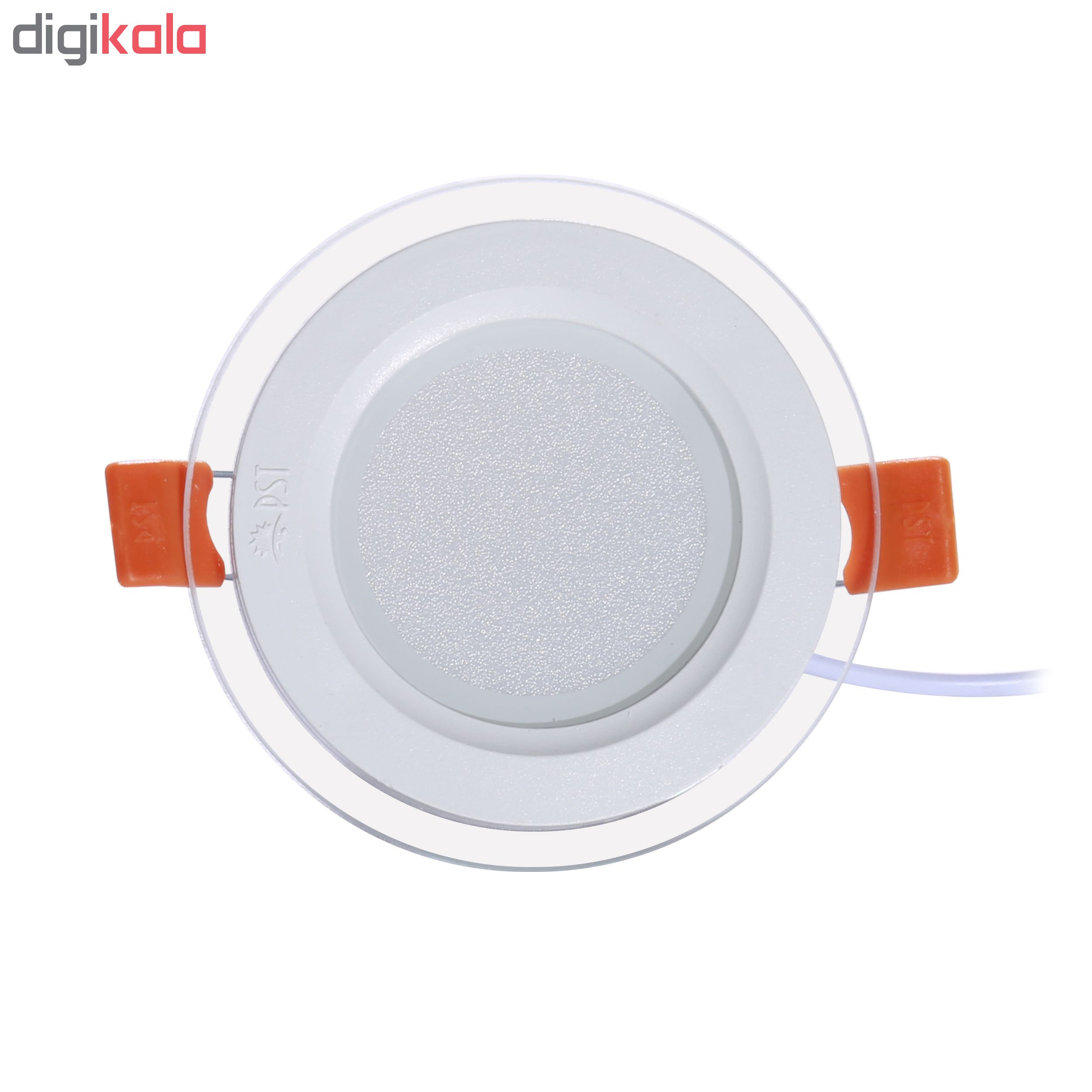 پنل ال ای دی 7 وات پارس شعاع توس مدل گلاریس بسته 10 عددی