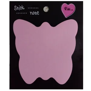 کاغذ یادداشت چسب دار مدل پروانه