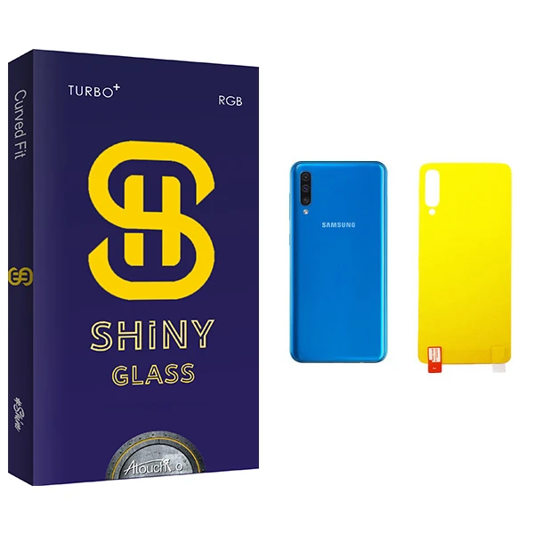 محافظ پشت گوشی آتوچبو مدل Shiny Glass مناسب برای گوشی موبایل سامسونگ Galaxy A50