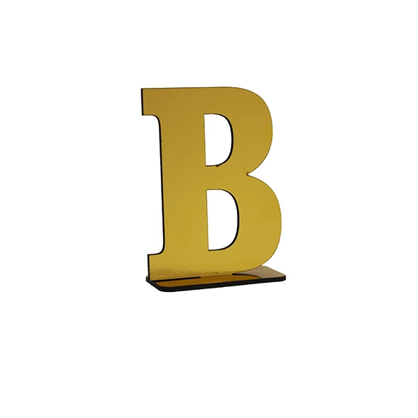 استند رومیزی تزیینی مدل تولد24 طرح حرف B