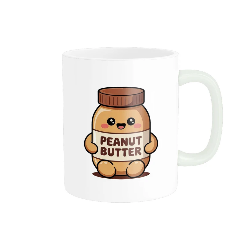 ماگ پاد آفرین مدل ظرف کره بادوم زمینی فانتزی کد 1705