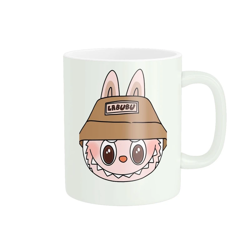 ماگ پادآفرین مدل فانتزی عروسکی لبوبو ترند labubu کد 408