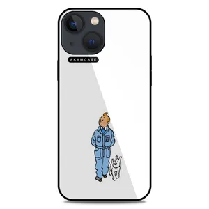 AKAM AMC-WA13M-TINTIN-13 Cover For Apple iPhone 13 Mini