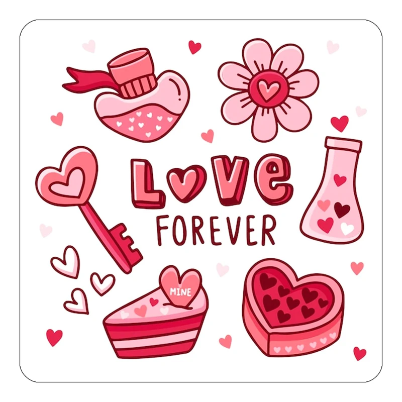 مگنت کاکتی طرح عاشقانه مدل mp36379