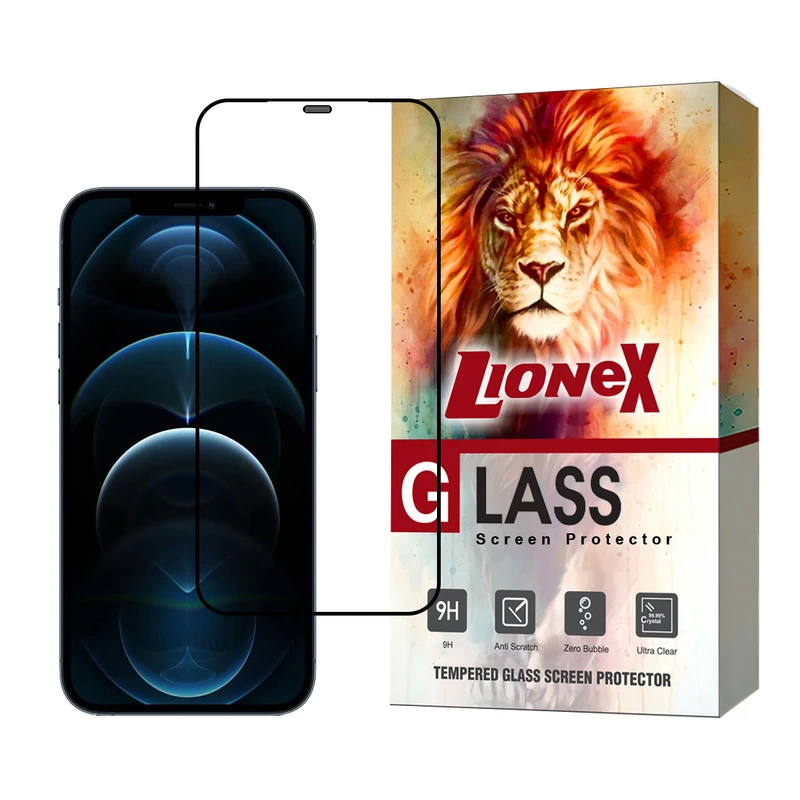 محافظ صفحه نمایش لایونکس مدل STATICL مناسب برای گوشی موبایل اپل iPhone 12 /12 Pro