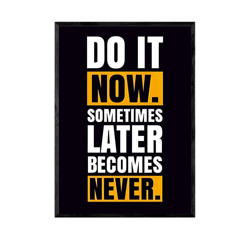 تابلو مدل انگیزشی Do it Now کد 40