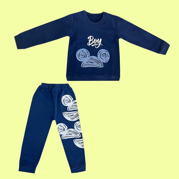 ست سویشرت و شلوار راحتی پسرانه مدل bl100